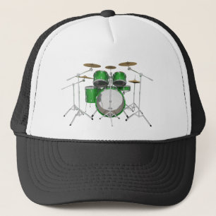 Casquette Kit vert de tambour :