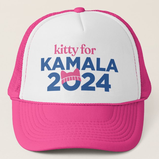 Casquette Kitty pour Kamala (Devant)