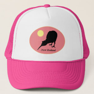 Casquette Kiwi Bird & Moon, New Zealand, Bro Fashion/ Hat