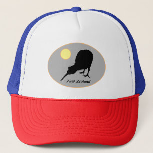 Casquette Kiwi Bird & Moon, New Zealand, Bro Fashion/ Hat