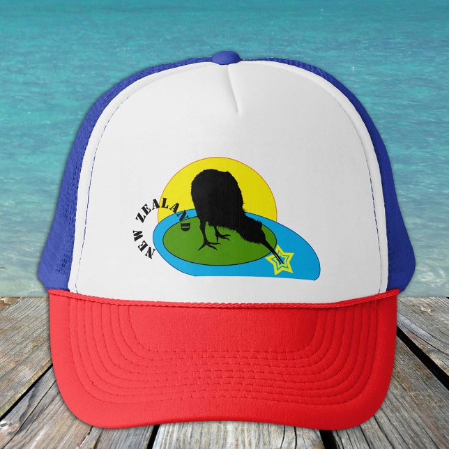 Casquette Kiwi - New Zealand Bird Fashion /Trucker Hat (Créateur téléchargé)