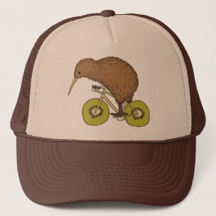 Casquette Kiwi Vélo D'Équitation Avec Roues Kiwi