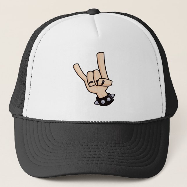 Casquette Klaxons de métaux lourds de diable (Devant)