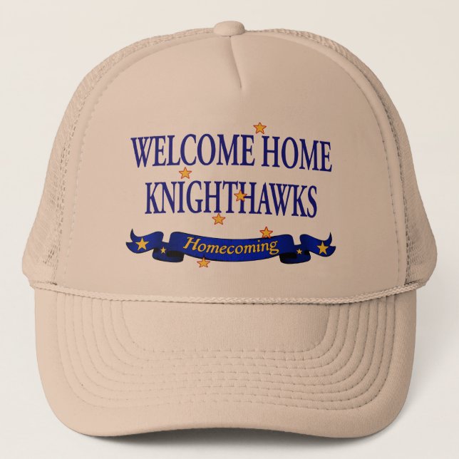 Casquette Knighthawks à la maison bienvenu (Devant)