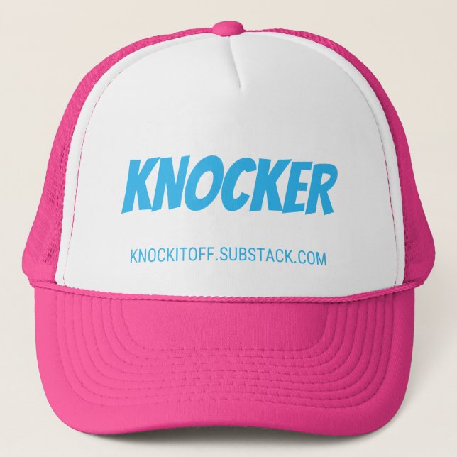 Casquette KNOCKER Trucker Hat  (Devant)