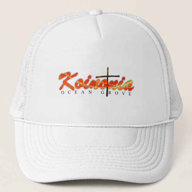 Casquette Koinonia - verger d'océan (Devant)