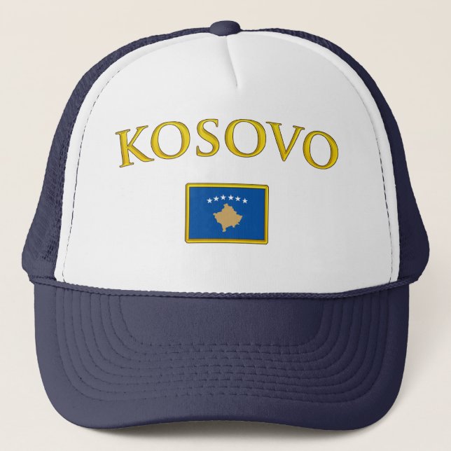 Casquette Kosovo d'or (Devant)