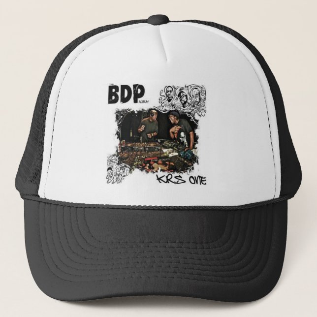 Casquette KRS-One "casquette de l'album de B.D.P" (Devant)