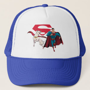 Casquette Krypto et Superman