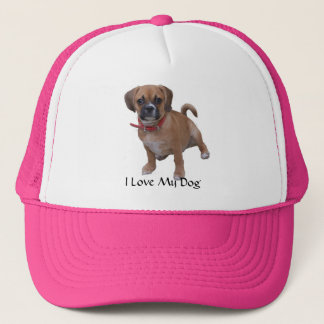 Casquette l1, j'aime mon chien