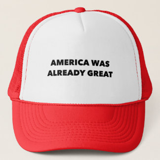 Casquette La "Amérique était déjà grande "
