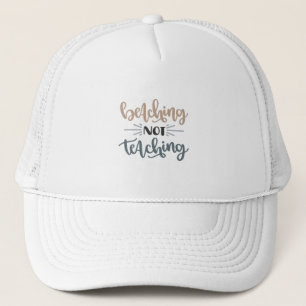 Casquette La baignade, pas l'enseignement