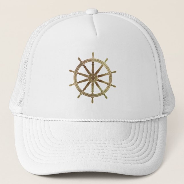 Casquette La barre du bateau (Devant)
