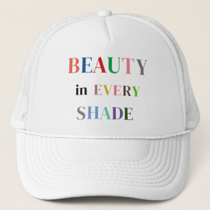 Casquette La Beauté Dans Chaque Chapeau De Trucker Ombré