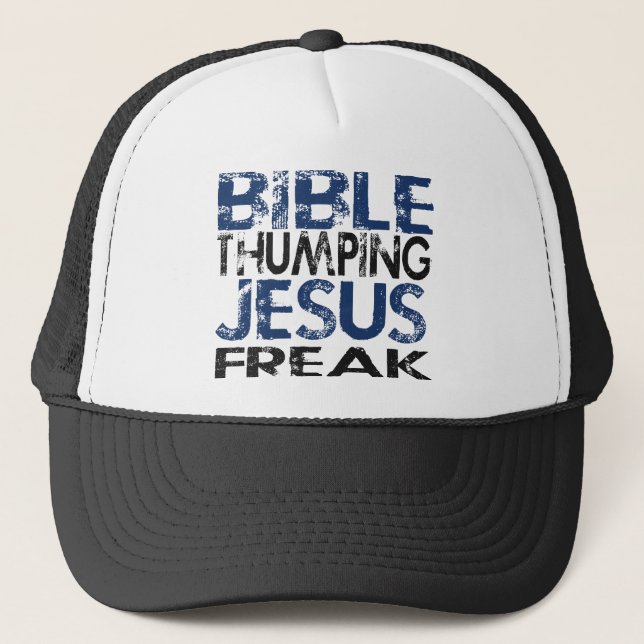 Casquette La Bible Thuming Jésus Freak (Devant)