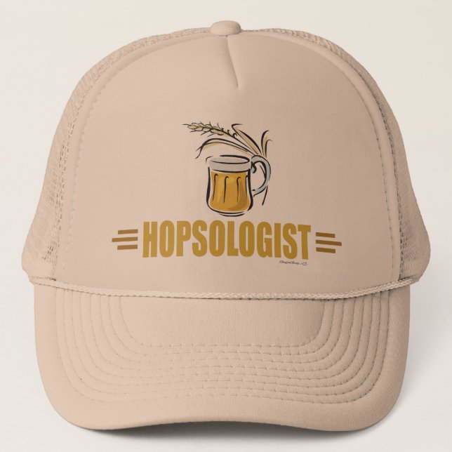 Casquette La bière drôle (Devant)