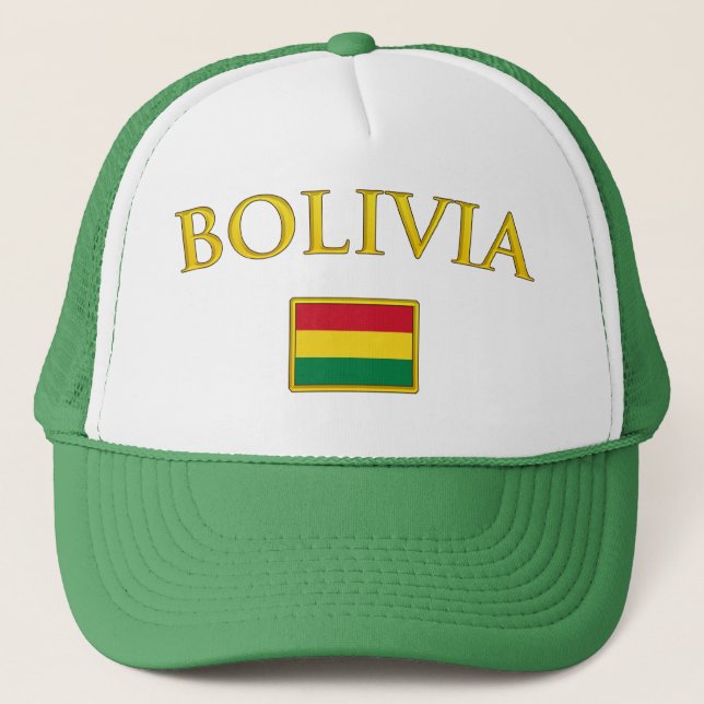 Casquette La Bolivie d'or (Devant)