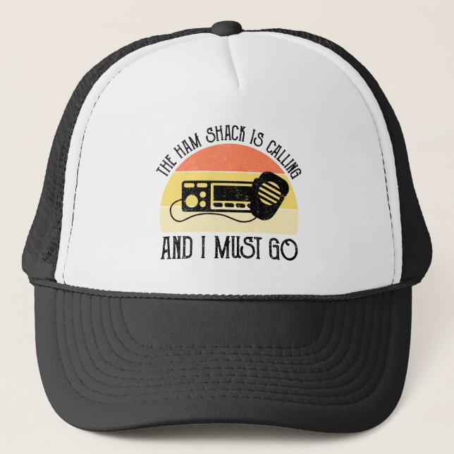 Casquette La Cabane De Jambon Appelle Et Je Dois Y Aller (Devant)