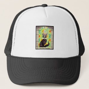 Casquette La carte Tarot de la prêtresse Ferret Haut