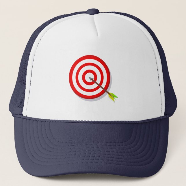 Casquette La Cible de flechettes des yeux de Bull (Devant)
