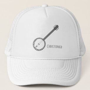 Casquette La conception de banjo ajoutent juste le nom