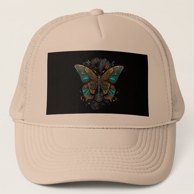 Casquette la conception papillon (Devant)