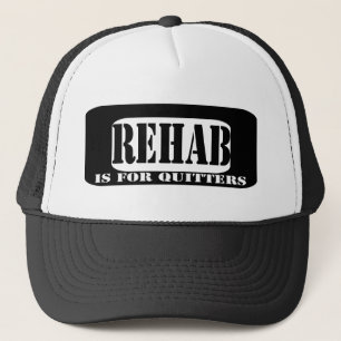Casquette La désintox est pour Quitters