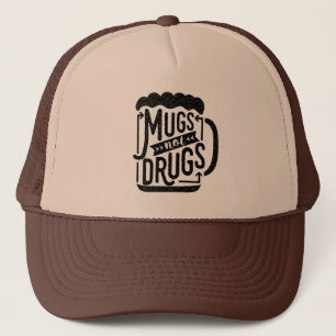 Casquette La drôle De Typographie De La Bière Ne Bouge Pas