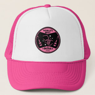 Casquette La femme la plus grande patronne du monde