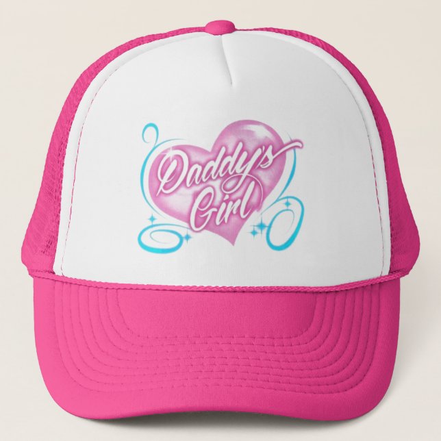 Casquette La fille du papa (Devant)