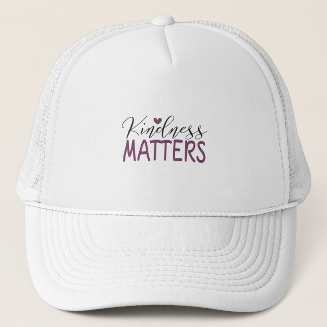 Casquette La gentillesse compte (Devant)