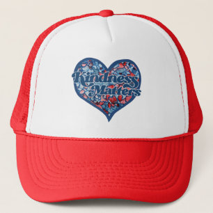 Casquette La gentillesse compte coeur