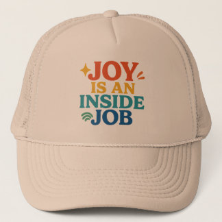 Casquette La joie est un travail intérieur