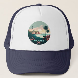 Casquette La Jolla Cove San Diego California Retro