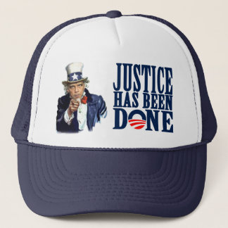 Casquette La justice d'Obama a été Ben Laden fait