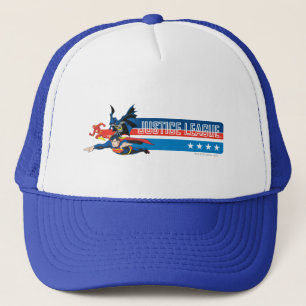 Casquette La Ligue de la Justice Étoiles et tripes