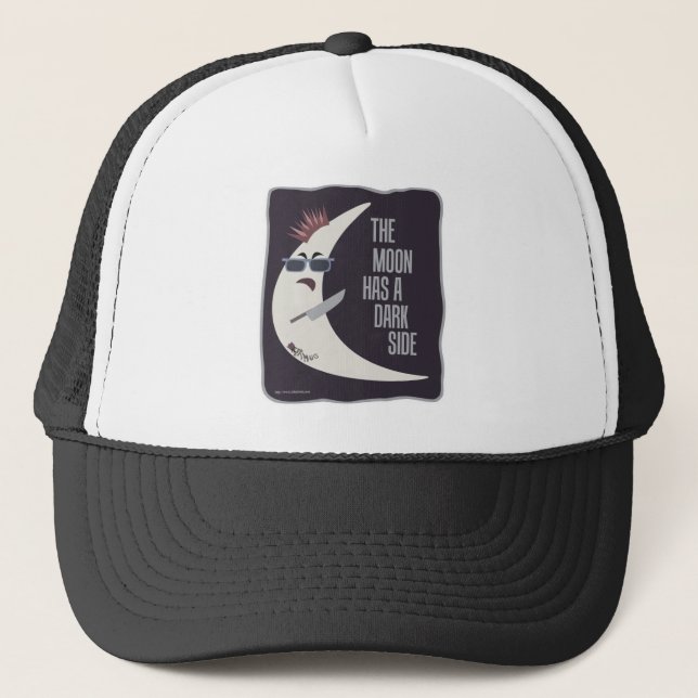 Casquette La Lune A Un Côté Sombre (Devant)