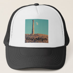 Casquette La Lune et une tour : Aberystwyth