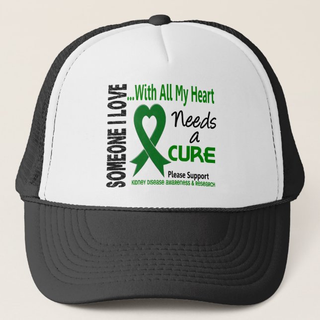 Casquette La maladie rénale a besoin d'un traitement 3 (Devant)