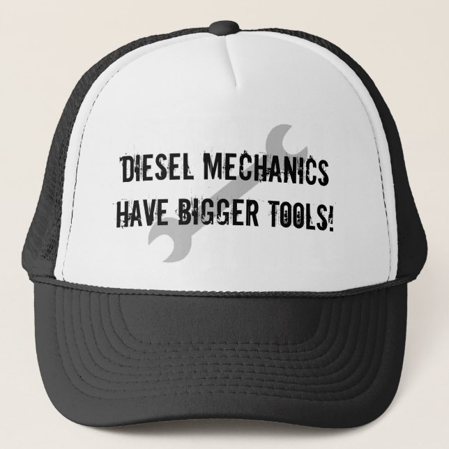 Casquette La mécanique diesel a de plus grands outils ! (Devant)