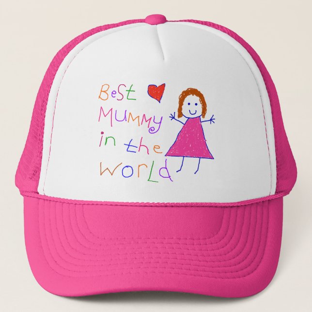 Casquette La meilleure maman en monde (Devant)