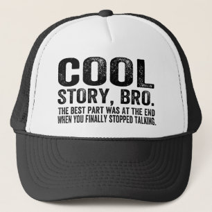 Casquette La meilleure pièce fraîche de l'histoire Bro.The