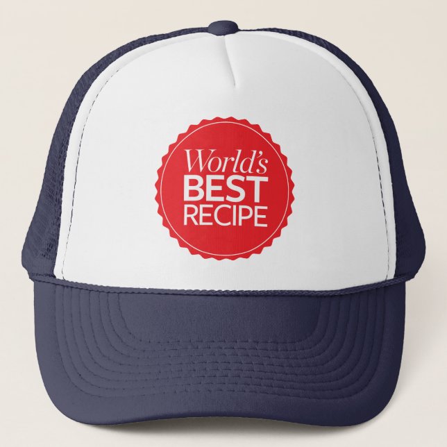 Casquette La meilleure recette du monde (Devant)
