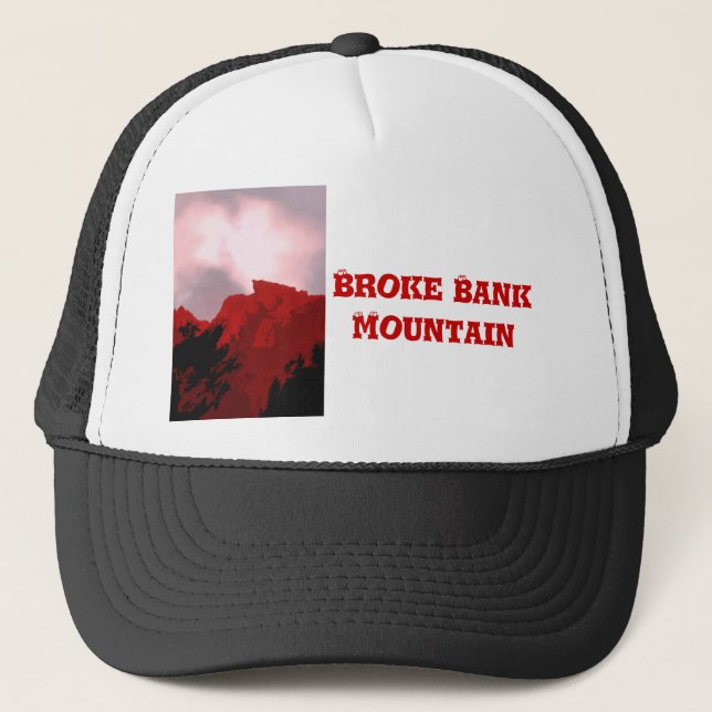 CASQUETTE LA MONTAGNE DE BANK BROKE (Devant)