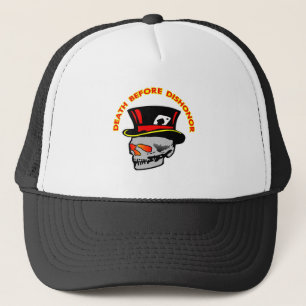 Casquette La mort avant crâne et Tophat de déshonneur