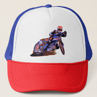 Casquette La moto de speed-way de voie plate la plus fraîche