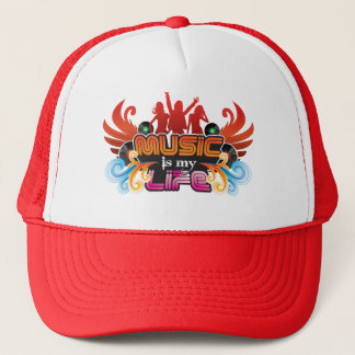Casquette la musique est ma ligne de vie