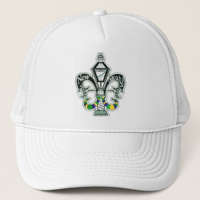 CASQUETTE LA NOUVELLE-ORLÉANS FLEUR DE LIS (Devant)
