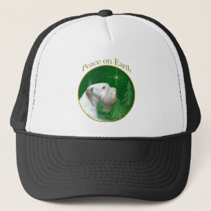 Casquette La paix de Sealyham Terrier sur Terre