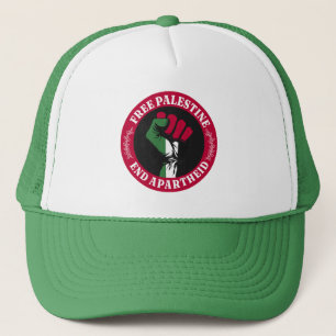 Casquette La Palestine libre met fin à l'apartheid II